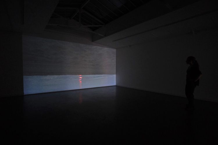 Porter le monde (Images Habitables), instal. vidéo