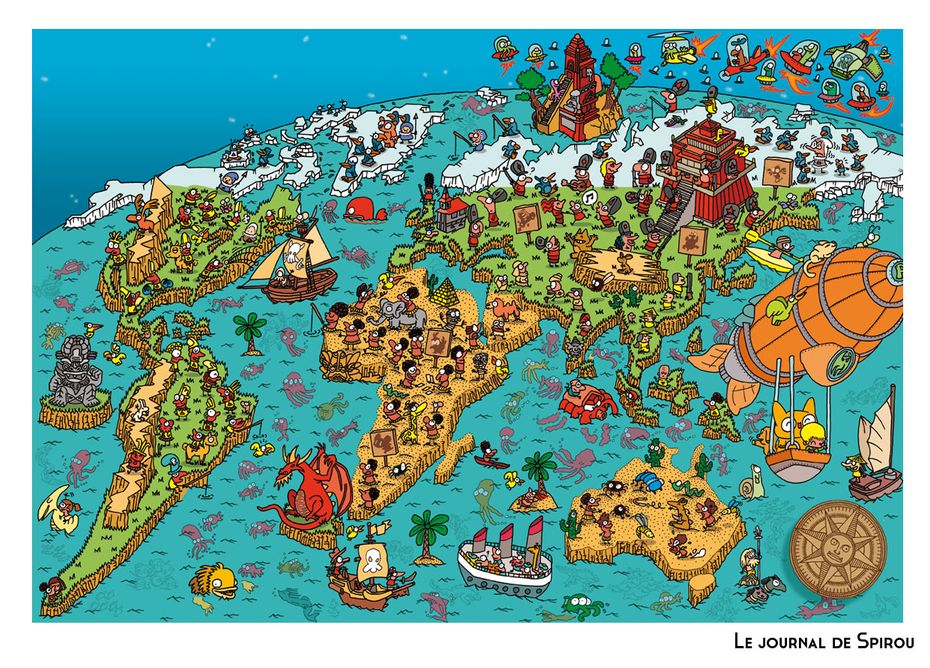 Carte du monde