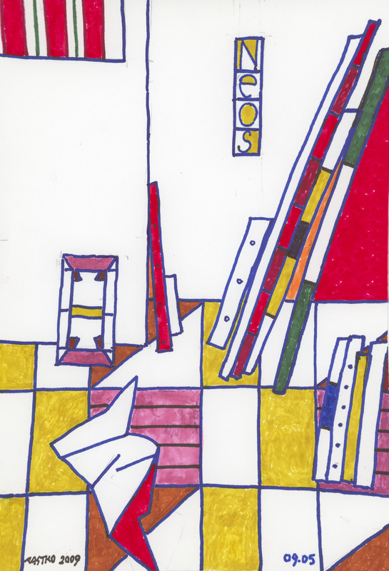 L'Atelier au mur rouge