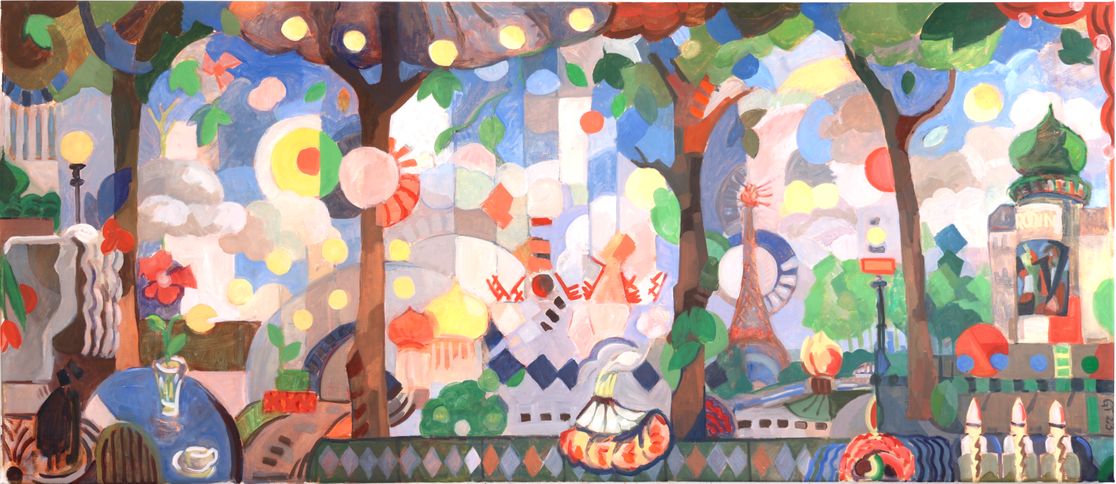 Place de l'Alma, après le Sacre du Printemps 