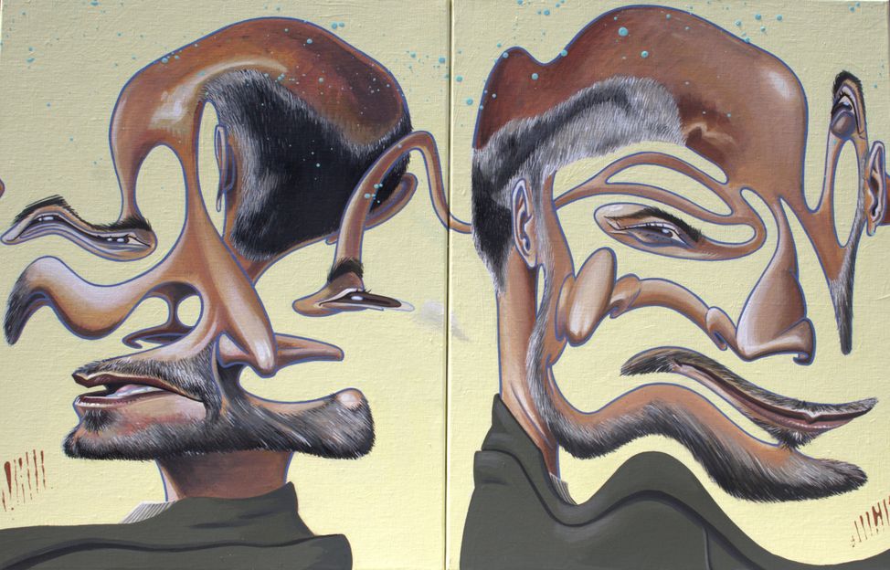 Ramy Shaat  -#FreeThemAll- diptyque #egoreverso