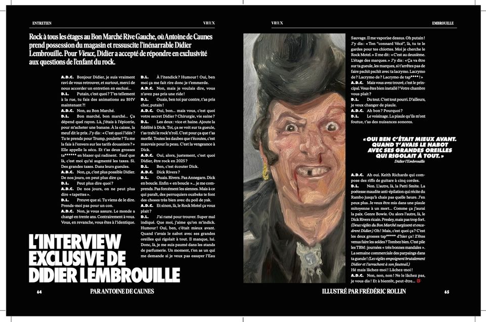 Illustration pour Vieux Magazine