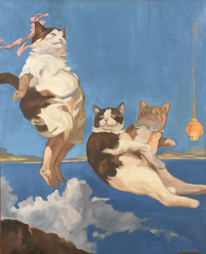 Deux chats et demi