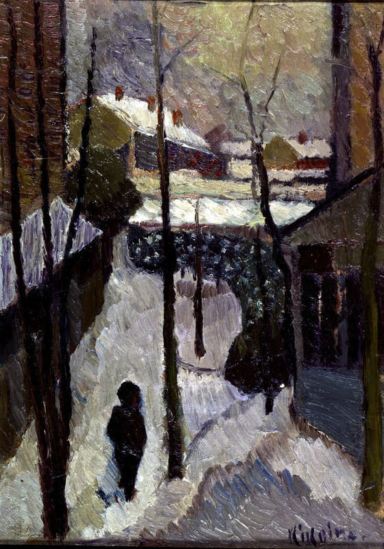 La ruche sous la neige