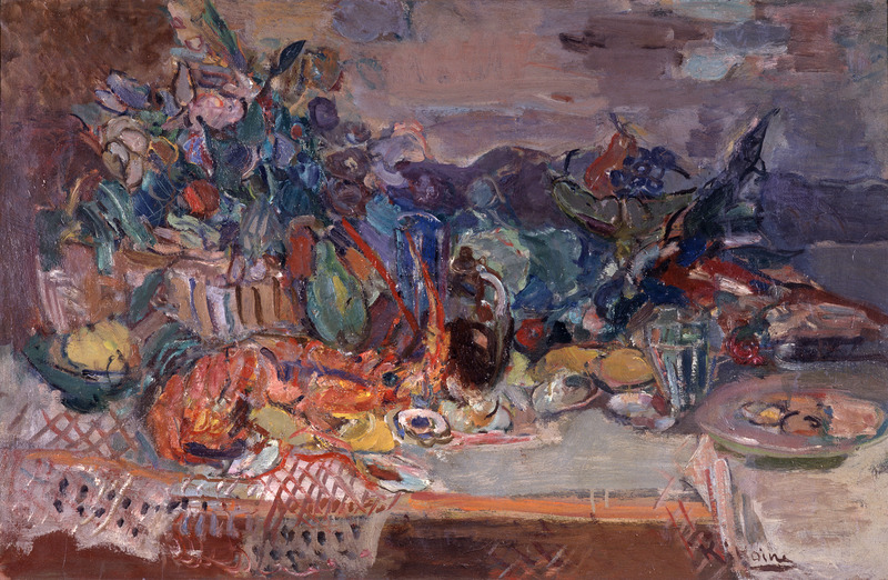 Nature morte au homard