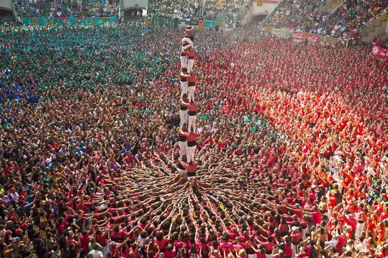 Championnat du Monde Castells à Tarragone 