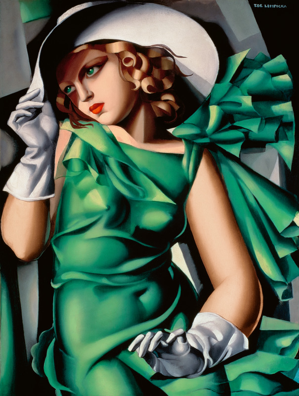 Jeune fille aux gants