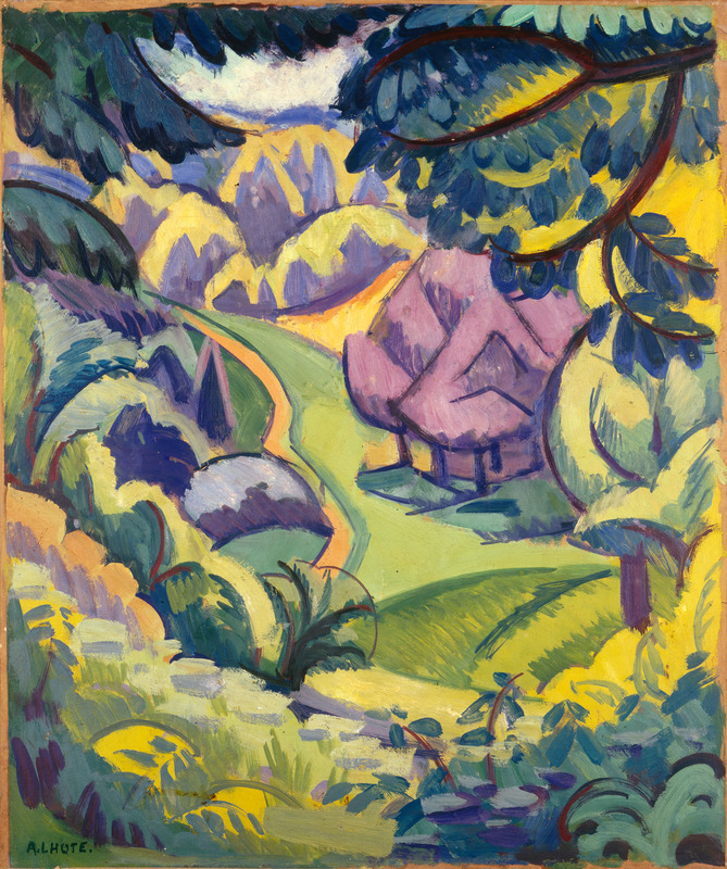 Paysage à Orgeville
