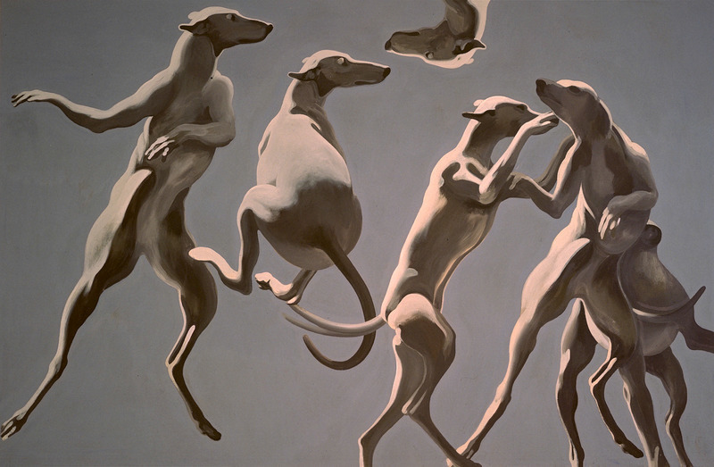 Les chiens qui sautent