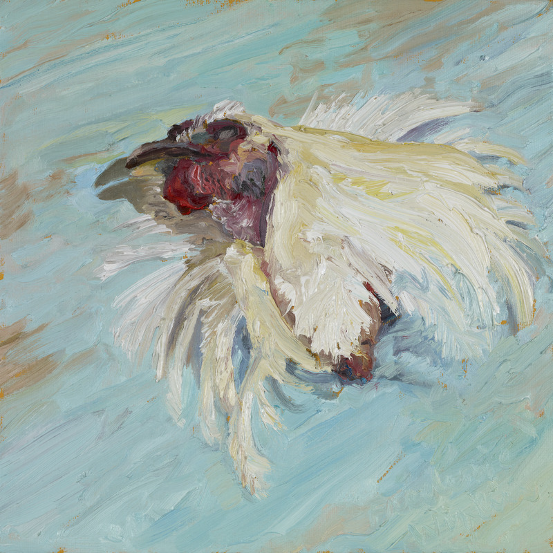 Tête de poulet de bresse