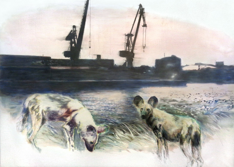 Lycaons, les grues du port
