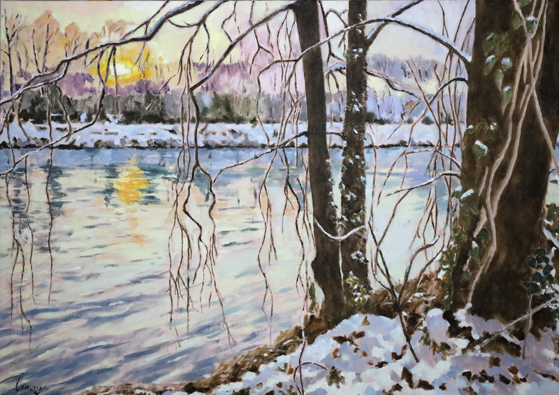 Bords de Seine Hiver IV