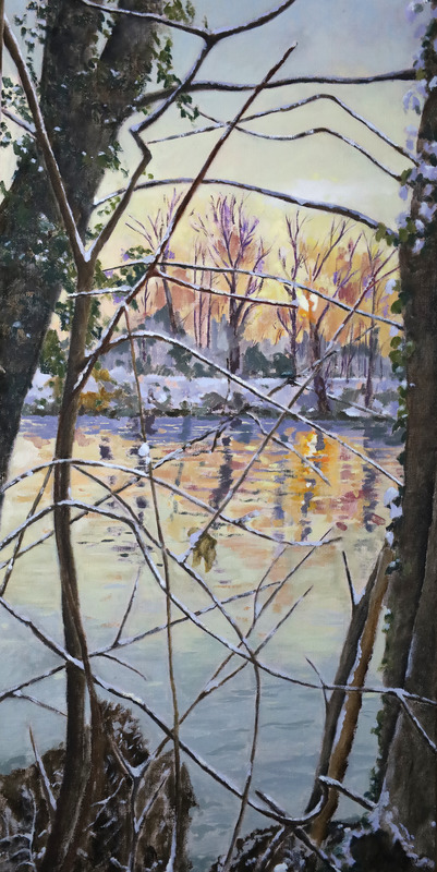Bords de Seine Hiver III