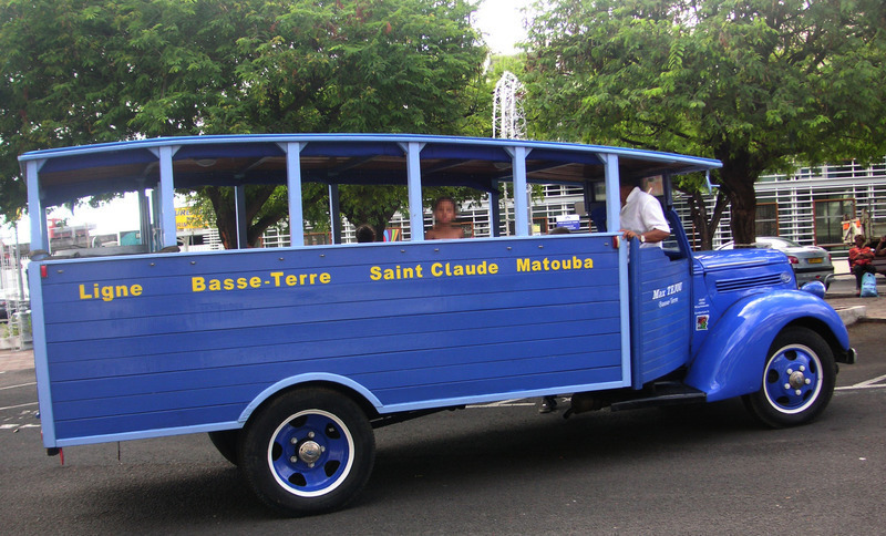 Mini bus, Basse-Terre, Guadeloupe